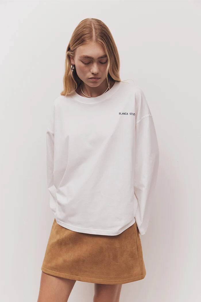 Blanca - Mandy Tee in White