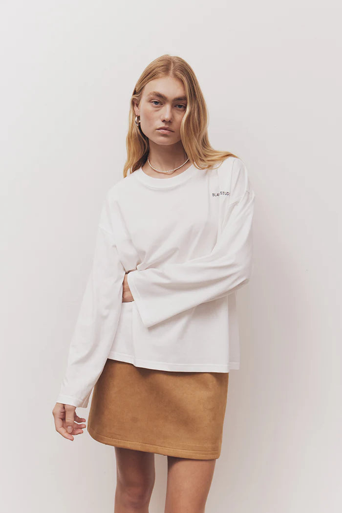 Blanca - Mandy Tee in White