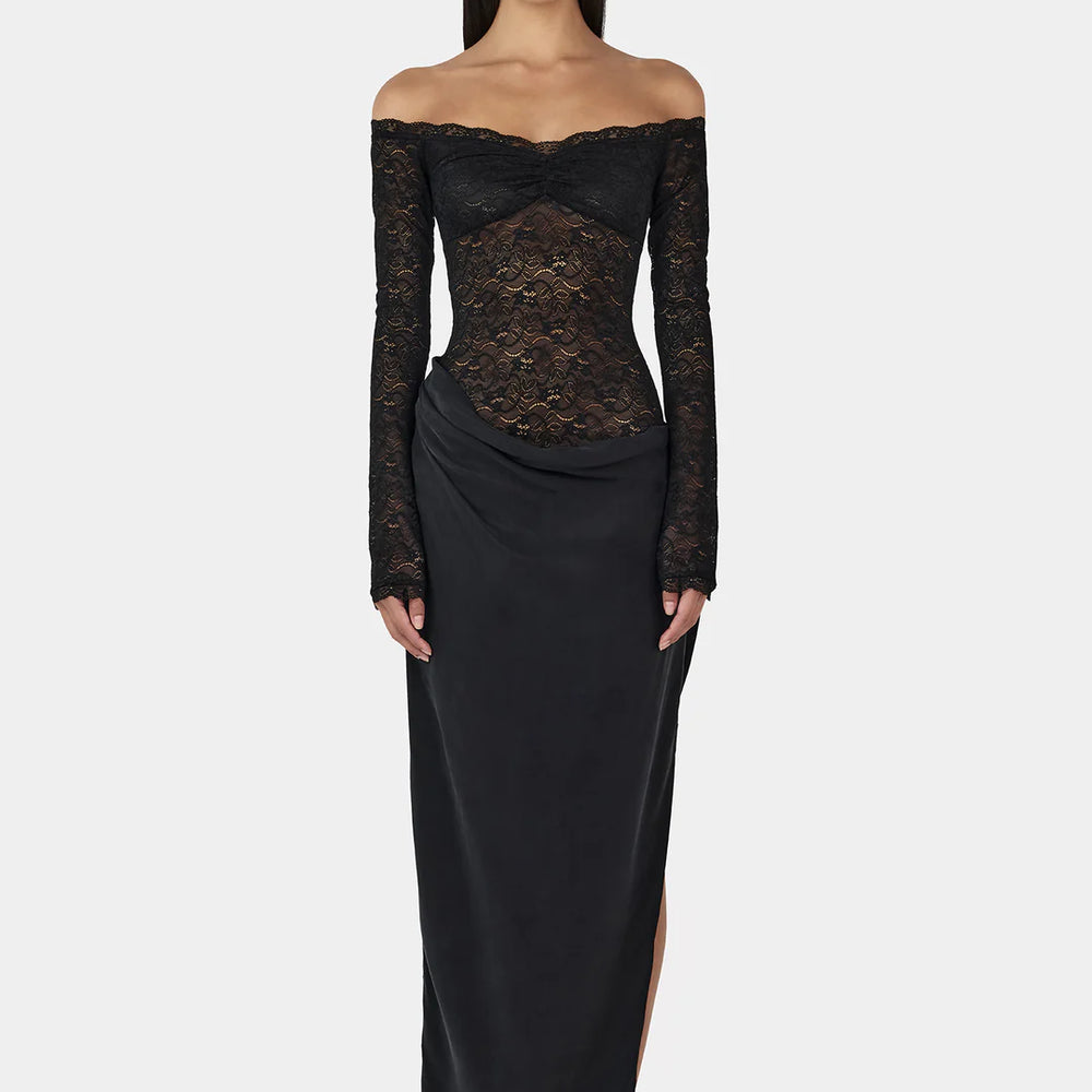 
                      
                        Ownley - Margarita Maxi Dress in Black
                      
                    