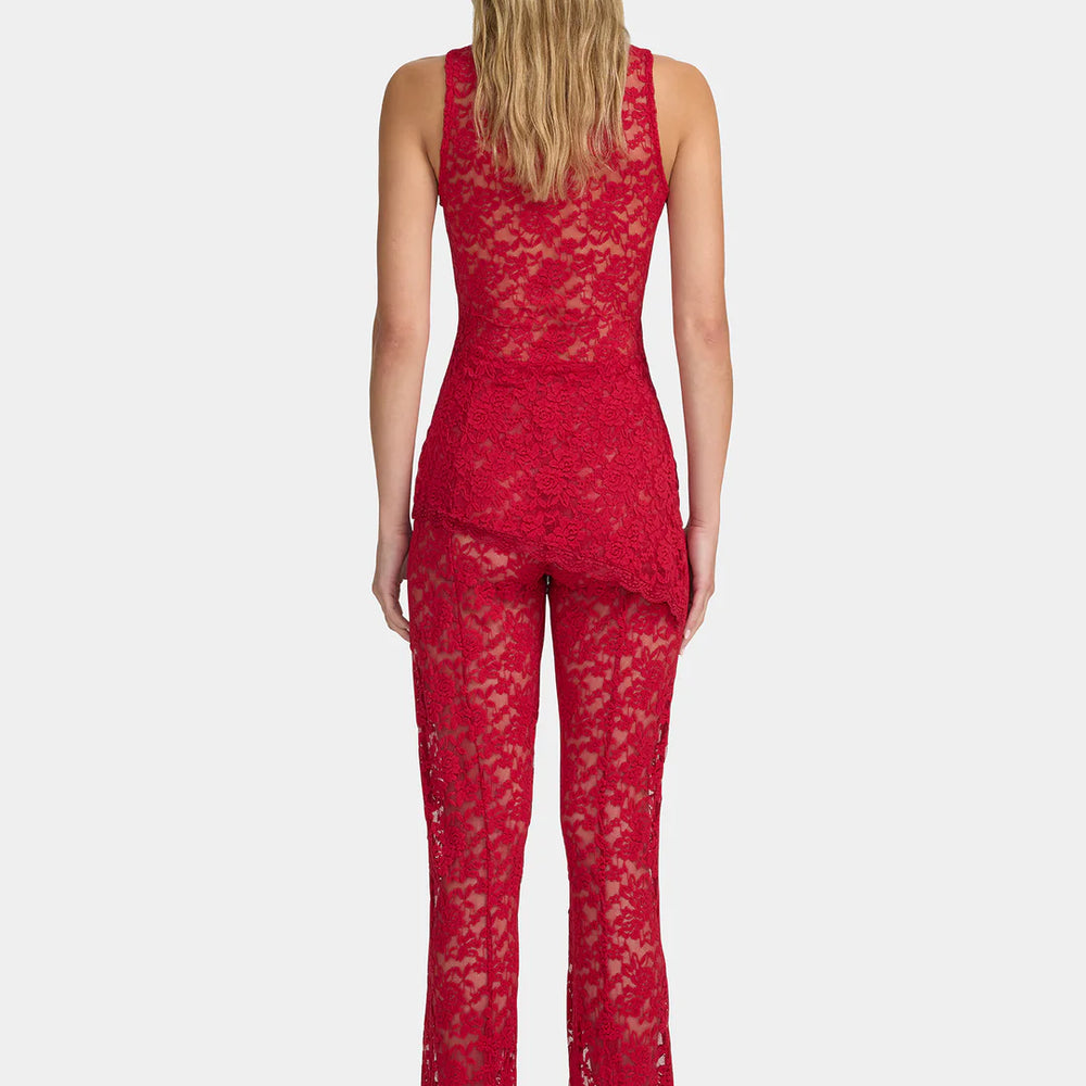 
                      
                        Ownley - Evangeline Lace Pant in Rouje
                      
                    