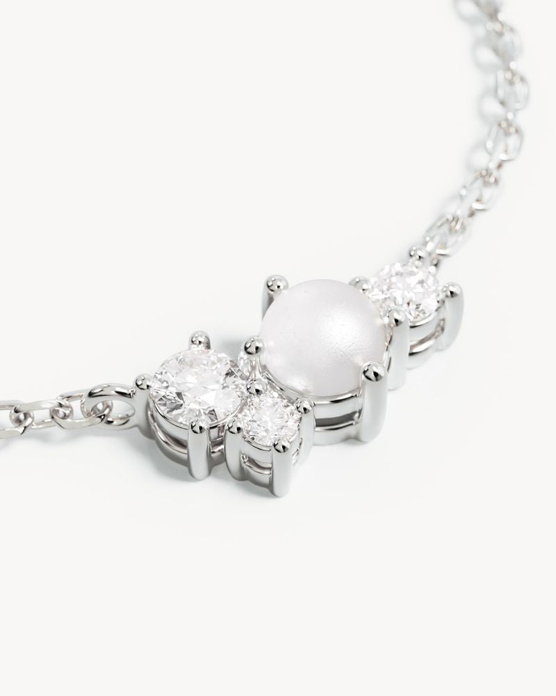 By Charlotte - Love in Stillness Necklace in Silver