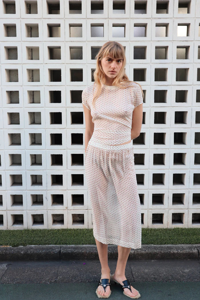 Blanca - Orla Tee in Cream