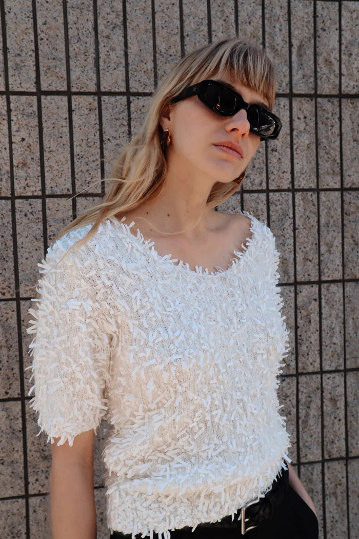 Blanca - Harmonia Top in Cream