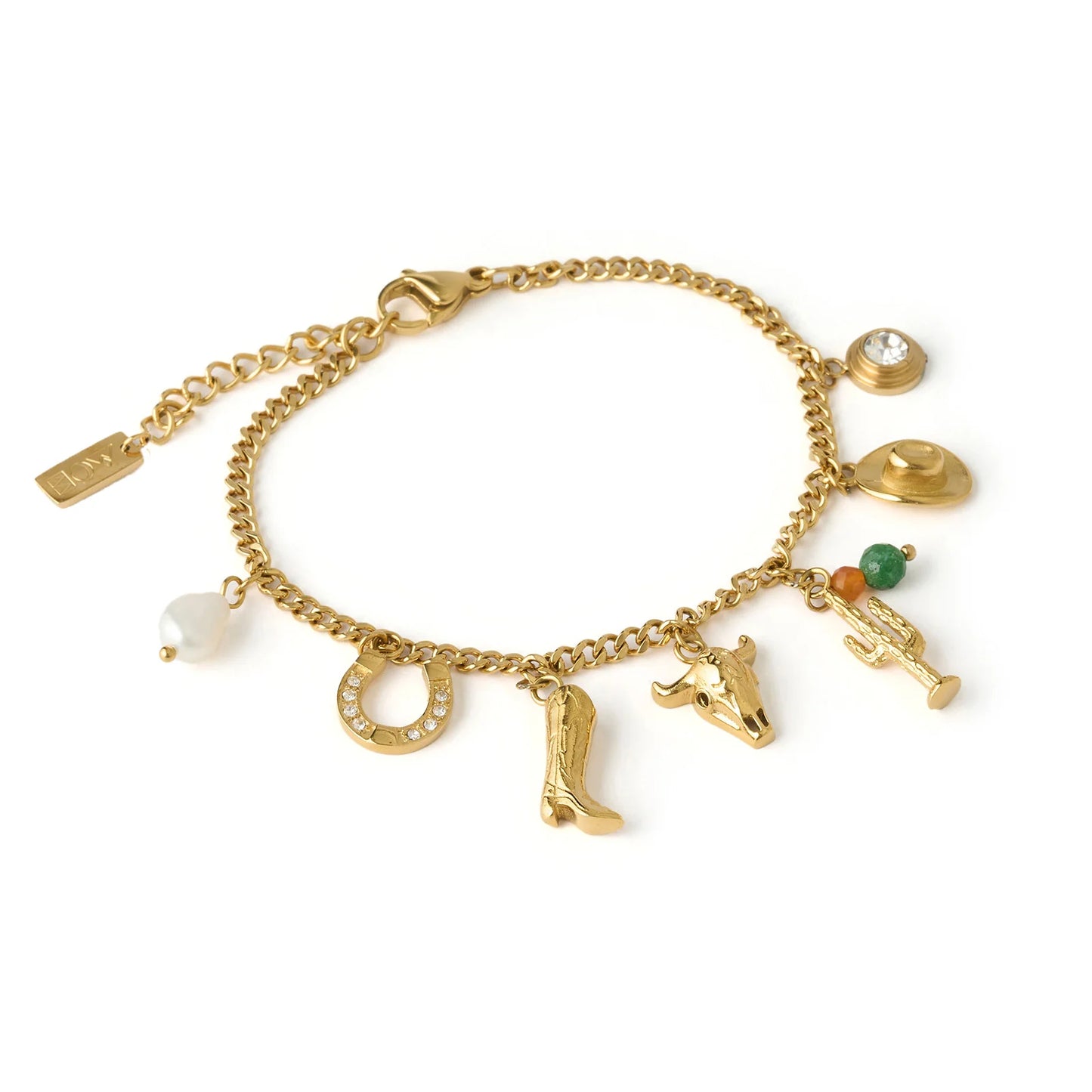 Arms of Eve - Rodeo Charm Bracelet in Gold