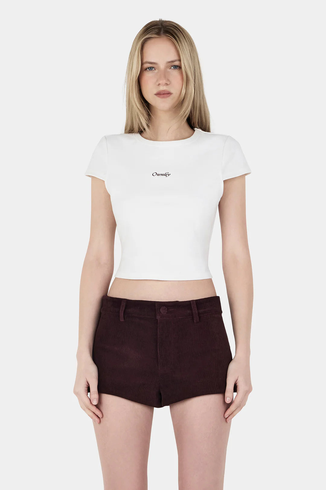 Ownley - Ryan Logo Tee in Ivory