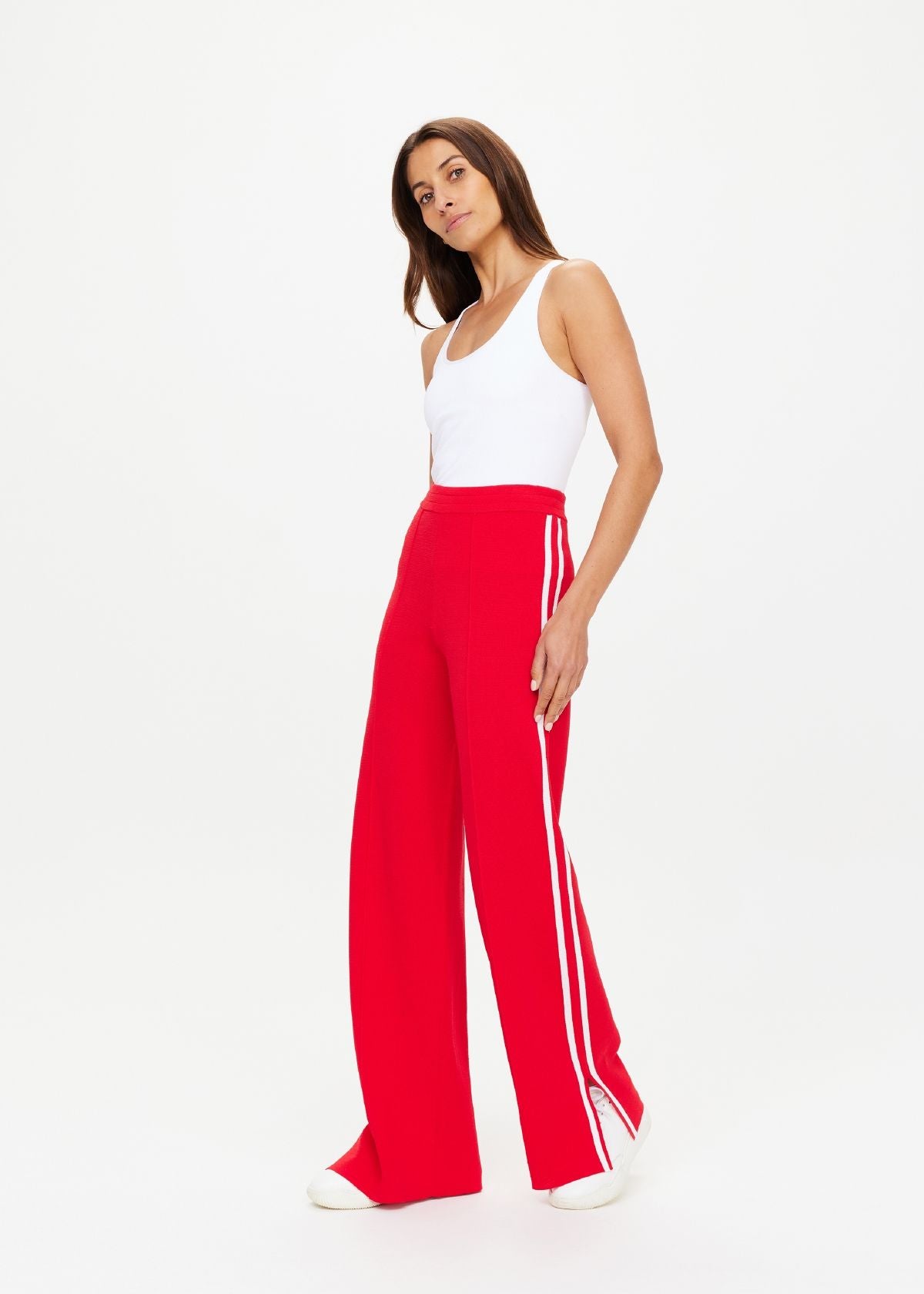 The Upside - Montana Freya Knit Pant in Roja