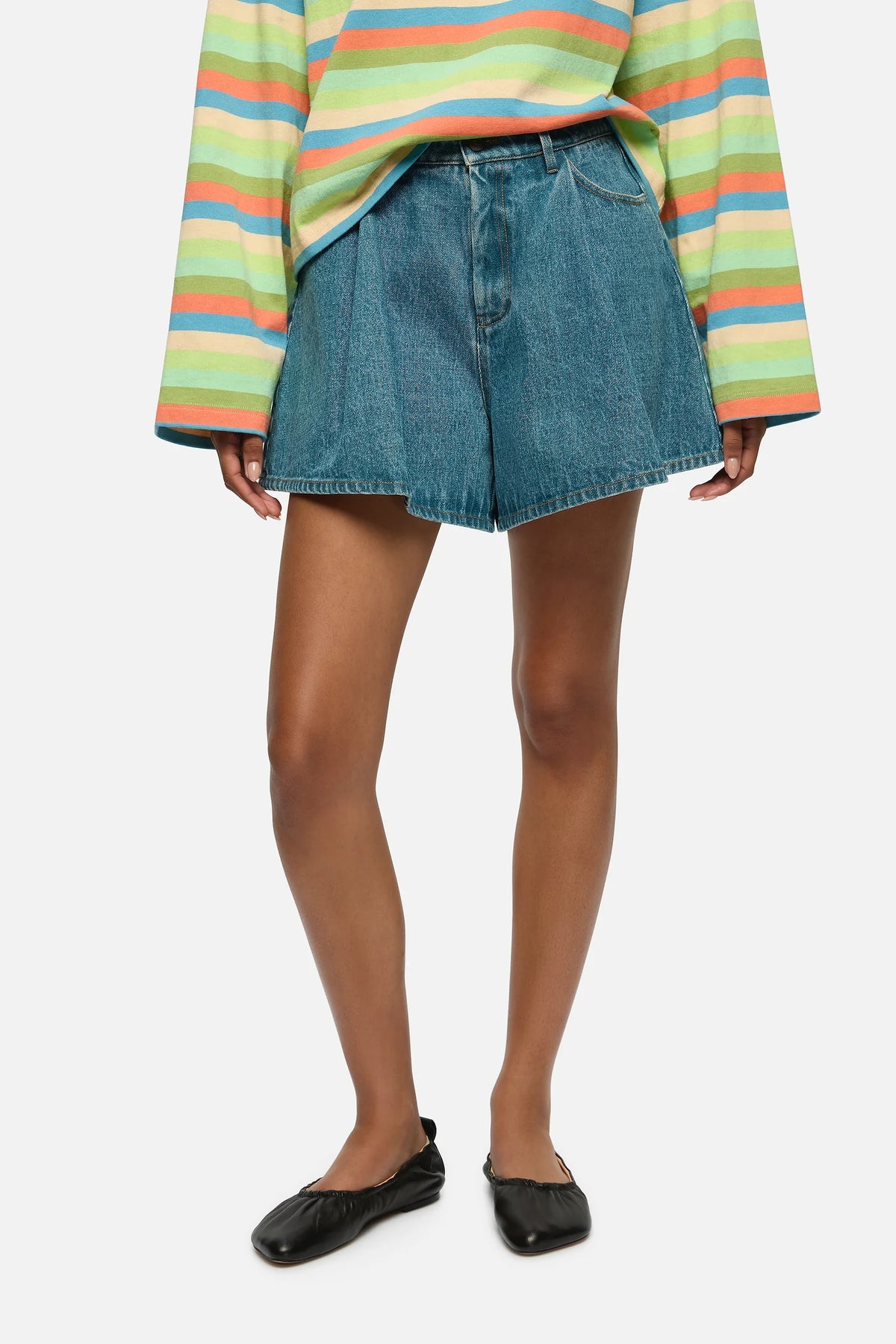 Blanca - Julienne Shorts in Blue