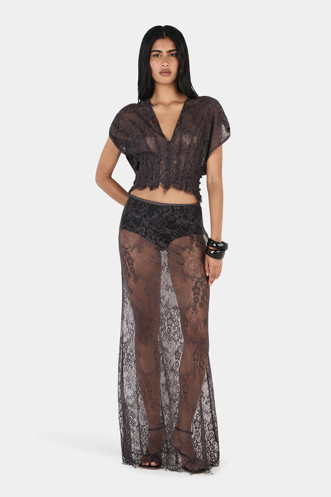 Hansen and Gretel - Katy Skirt in Charcoal