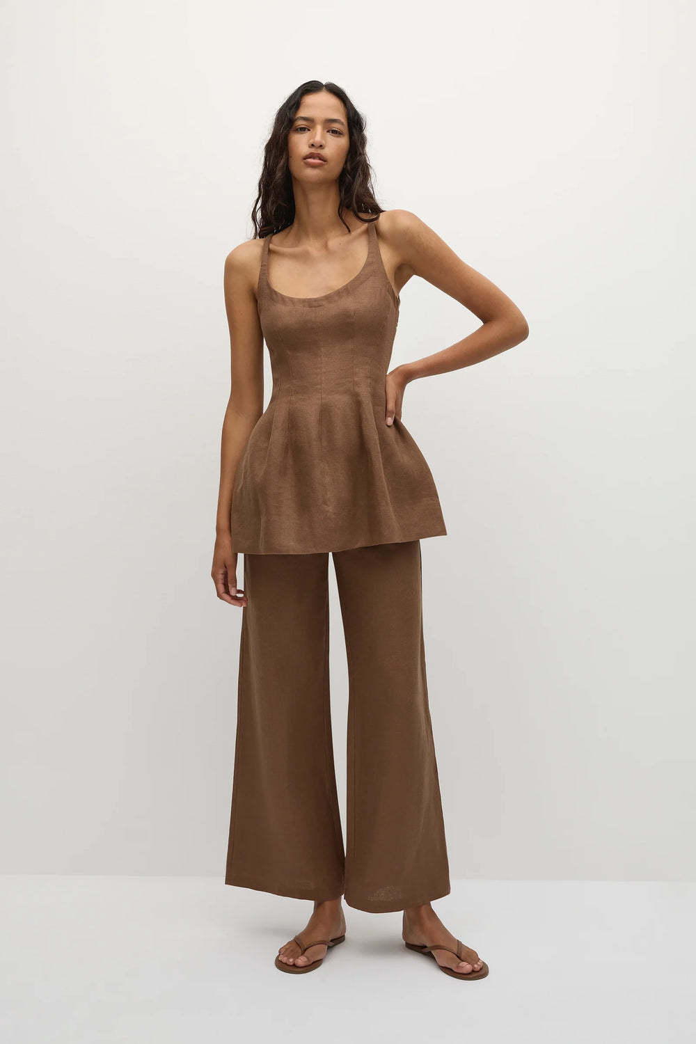 Faithfull The Brand - Syna Top in Clay
