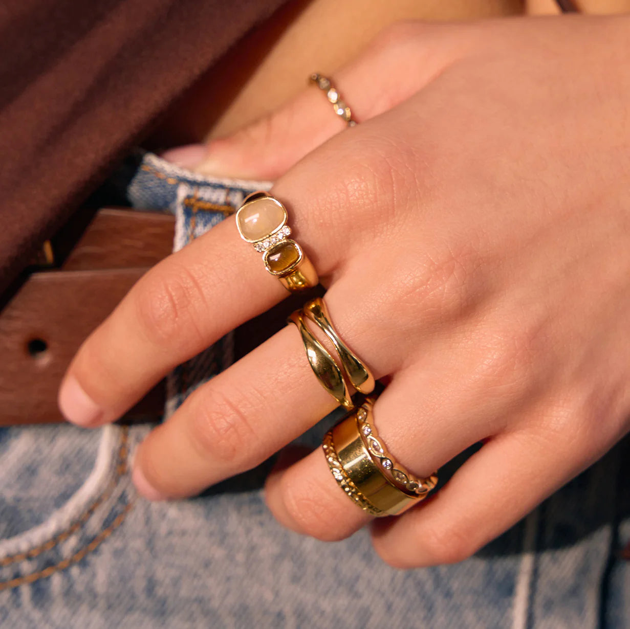 Arms of Eve - Dakota Ring in Gold
