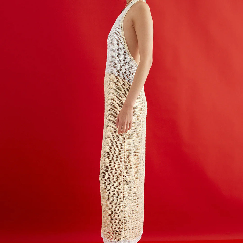 
                      
                        SOOT. - Good Morning Halter Dress in Butter
                      
                    
