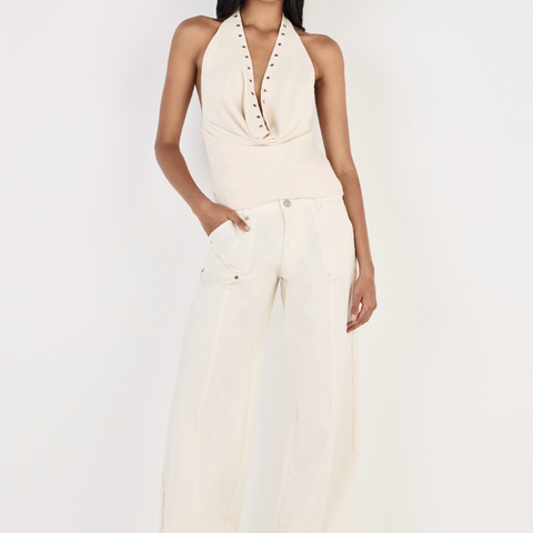 Ownley - Kehlani Pant in Cream