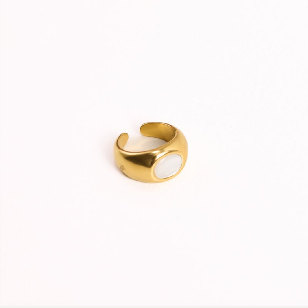 We are Emte - Roamer Ring in 18k Gold Plated + Moonshine