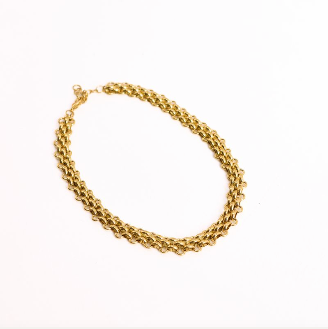 We Are Emte- Drifter Necklace in 18k Gold Plated