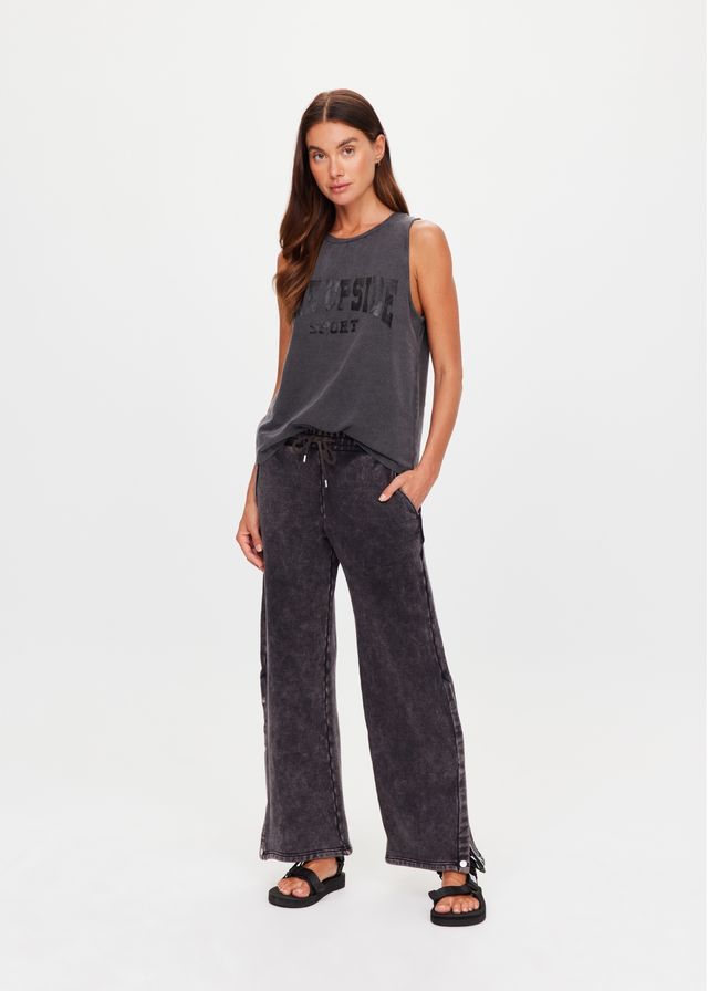 The Upside - Cosmic Wide Leg Shana Pant in Black