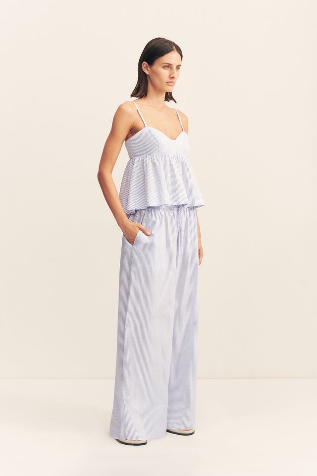 
                      
                        Shona Joy - Saunders Top in Marine Stripe
                      
                    