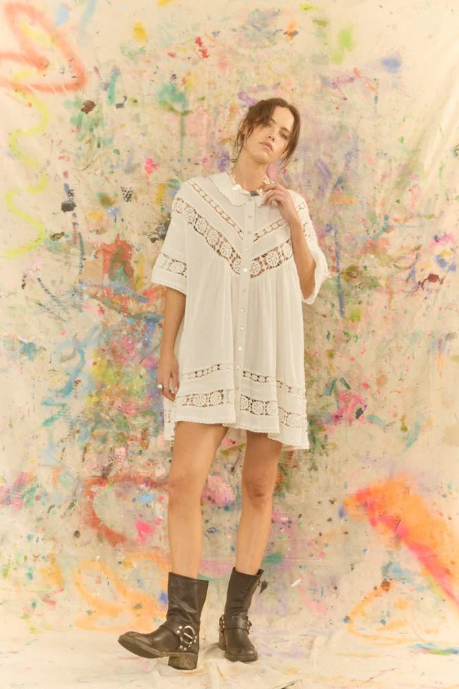 Kinga Csilla - Tessera Nola Button Down Dress