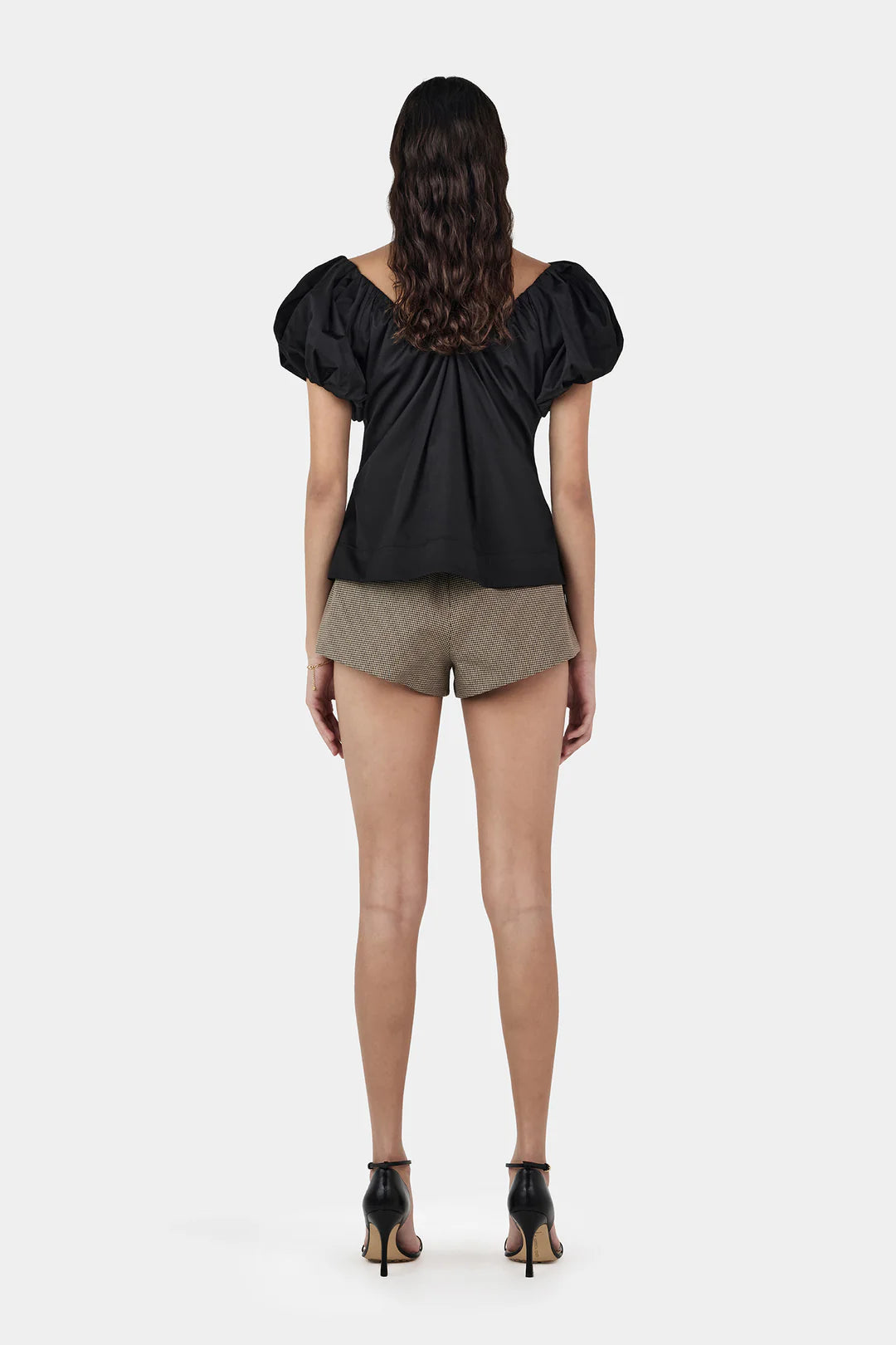 Hansen and Gretel - Reilly Suit Shortie in Chestnut Check