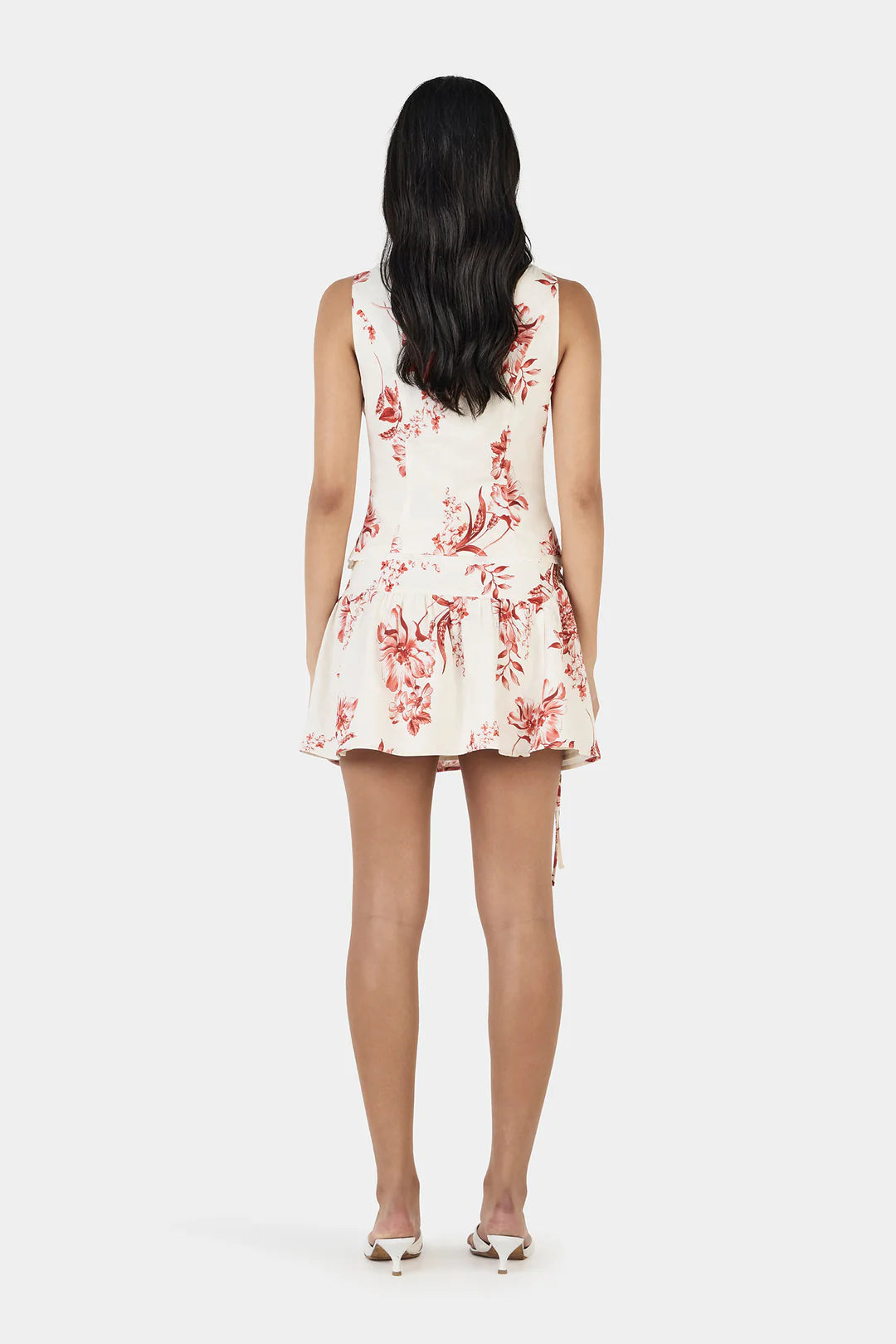 Ownley - Keely Mini Skirt in Holiday Floral