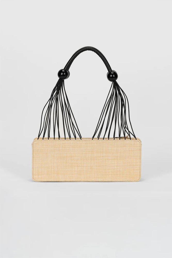 
                      
                        The Wolf Gang - Thea Applique Shoulder Bag in Natural
                      
                    