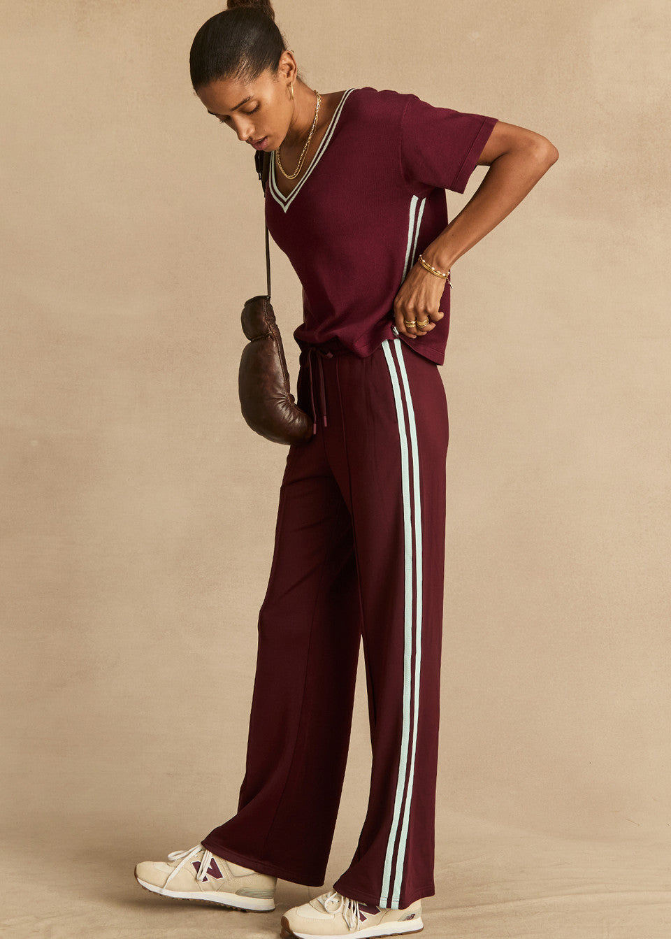 The Upside - Sienna V Neck Tee