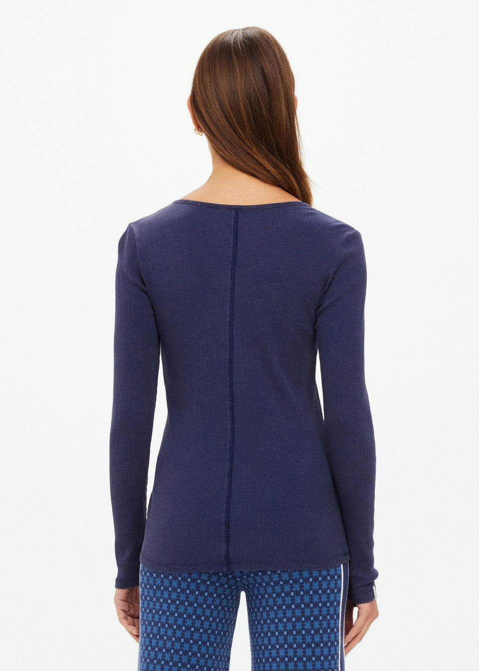 The Upside - Ness Ribbed Long Sleeve Top