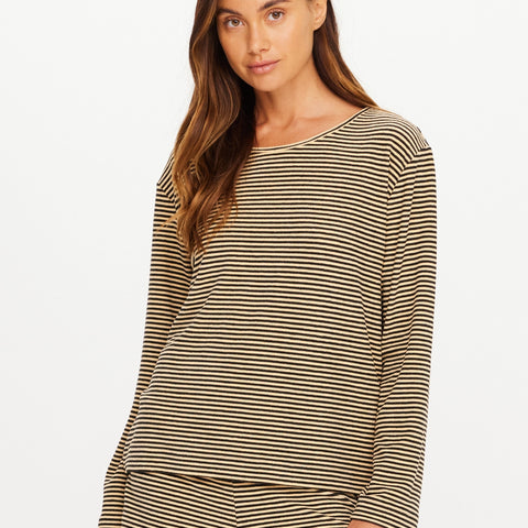 The Upside - Santos Rio Long Sleeve Top in Stripe