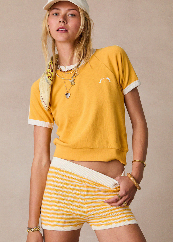 The Upside - Daisy Aster Knit Shortie