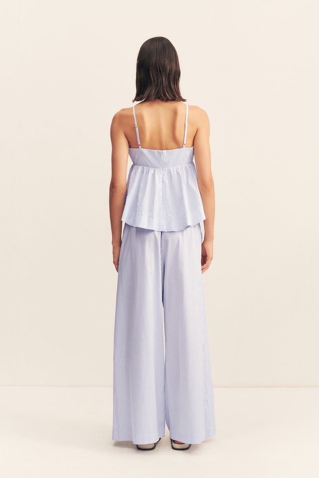 Shona Joy - Saunders Top in Marine Stripe