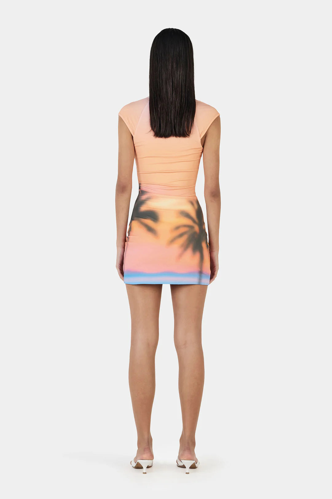Ownley - Vespa Mini Dress in Sunset Boulevard