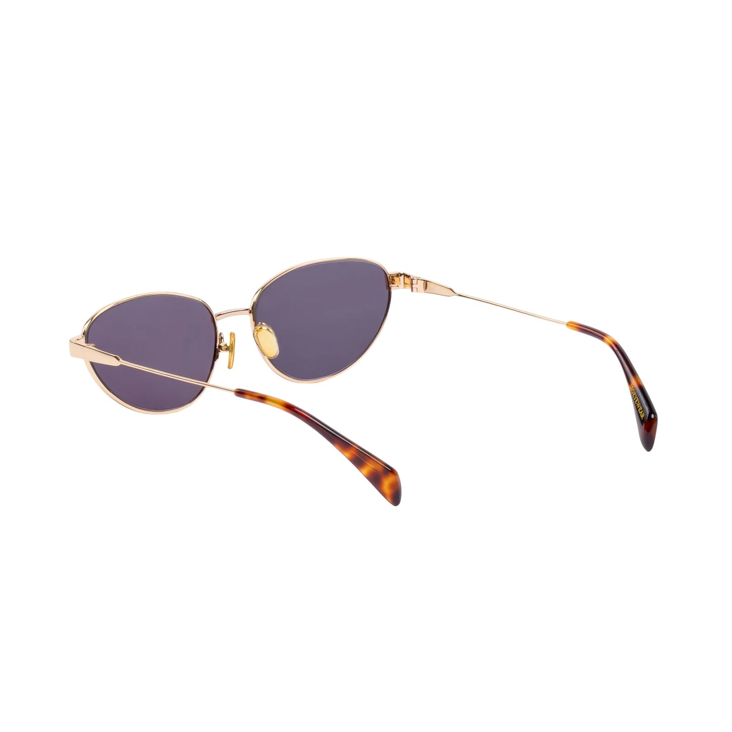 180EYEWEAR- Zephyr in Gold + Black Lens