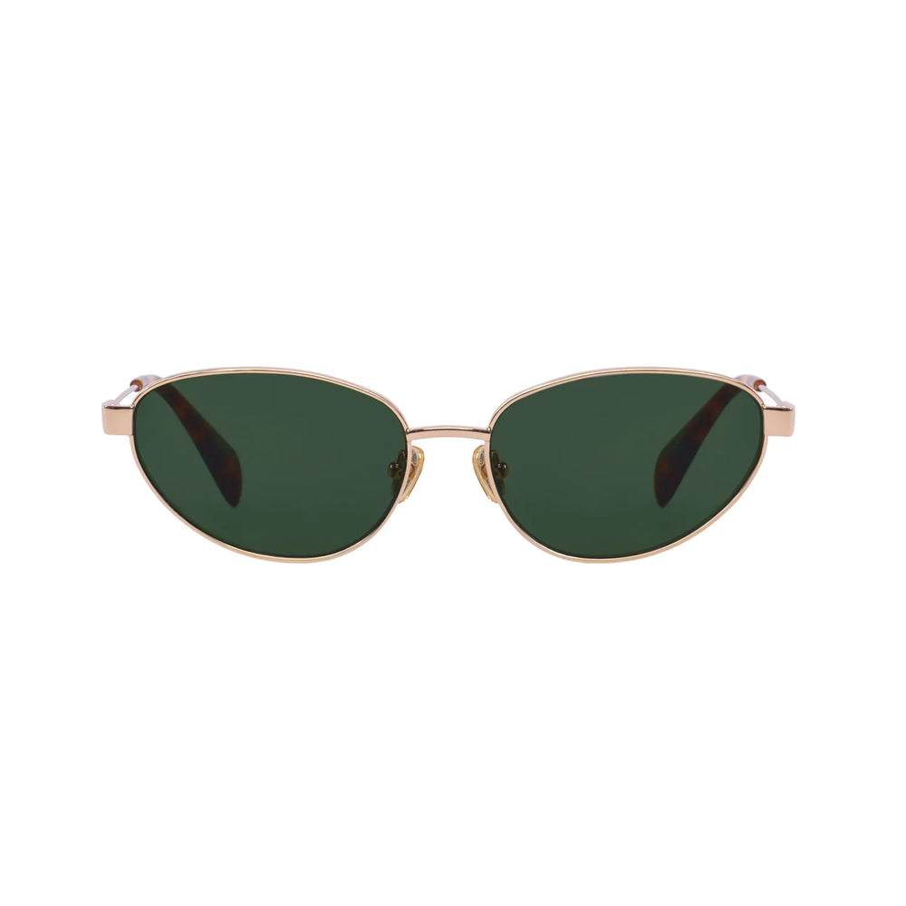 
                      
                        180EYEWEAR- Zephyr in Gold + Green Lens
                      
                    