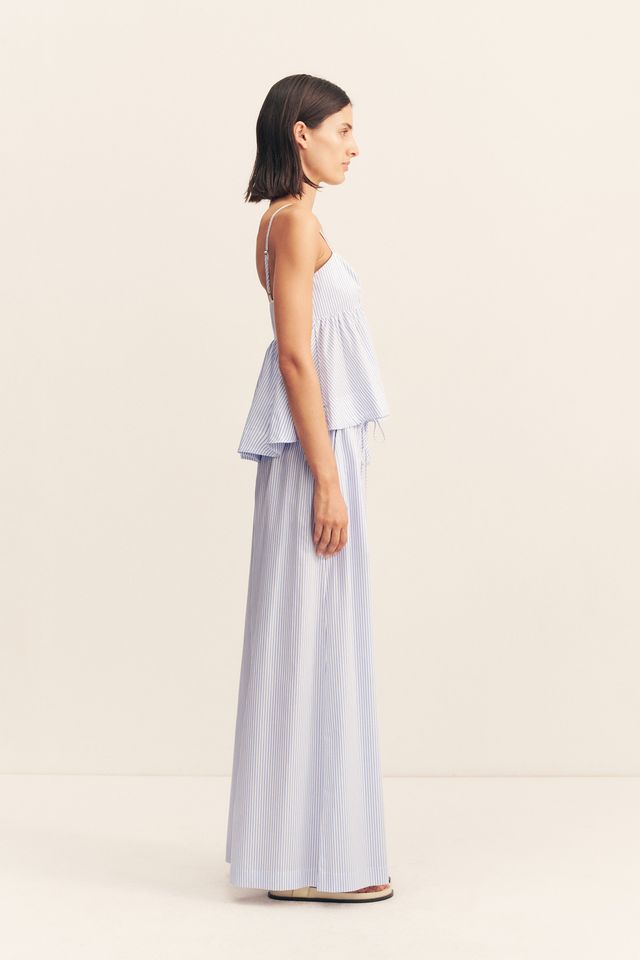 
                      
                        Shona Joy - Saunders Top in Marine Stripe
                      
                    