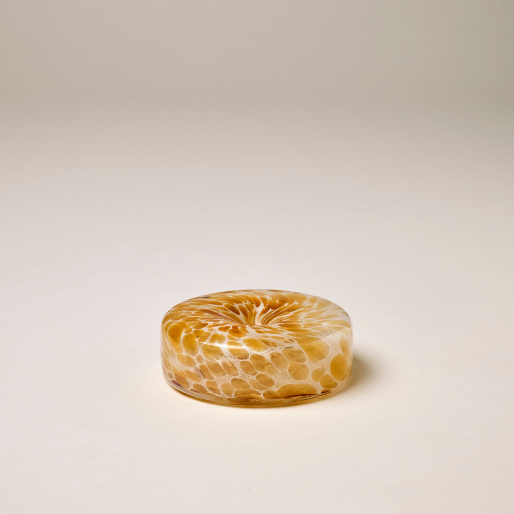 Gentle Habits - Glass Marble Holder in Brown