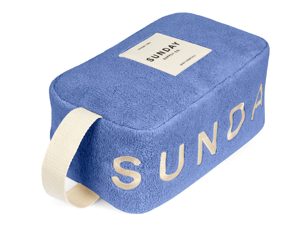 
                      
                        Sunday Supply Co - Towelling Accessories Pouch in Pacific
                      
                    