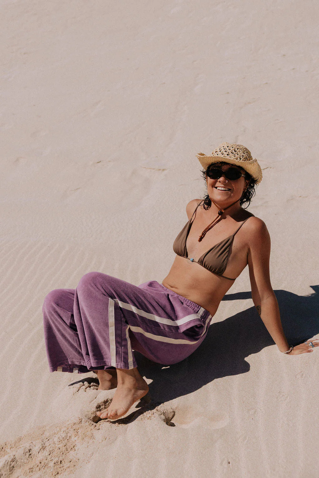 Atmosea - Après Surf Pant in Jacaranda Purple