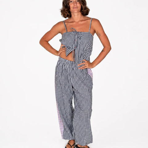 Atmosea - Aura Genie Pants in Black Gingham