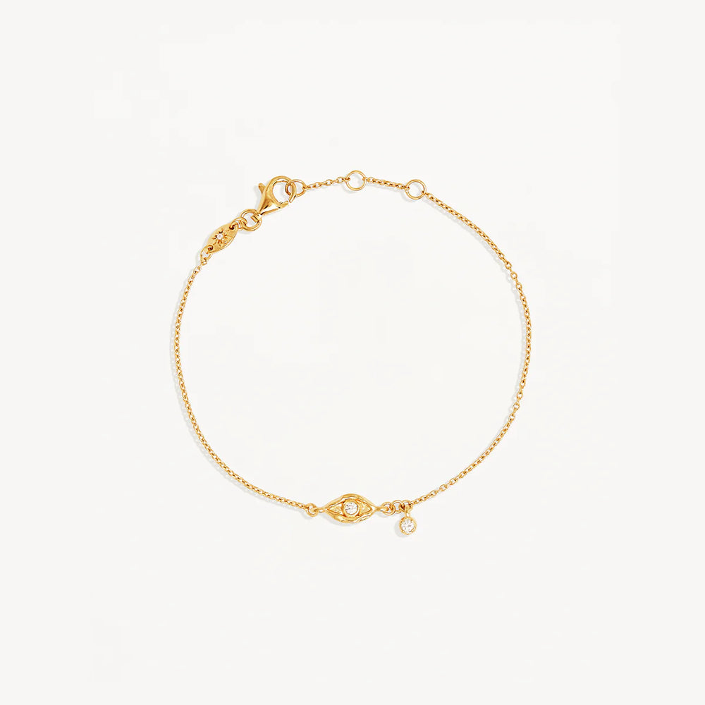 By Charlotte  - I am Protected Bracelet in Gold