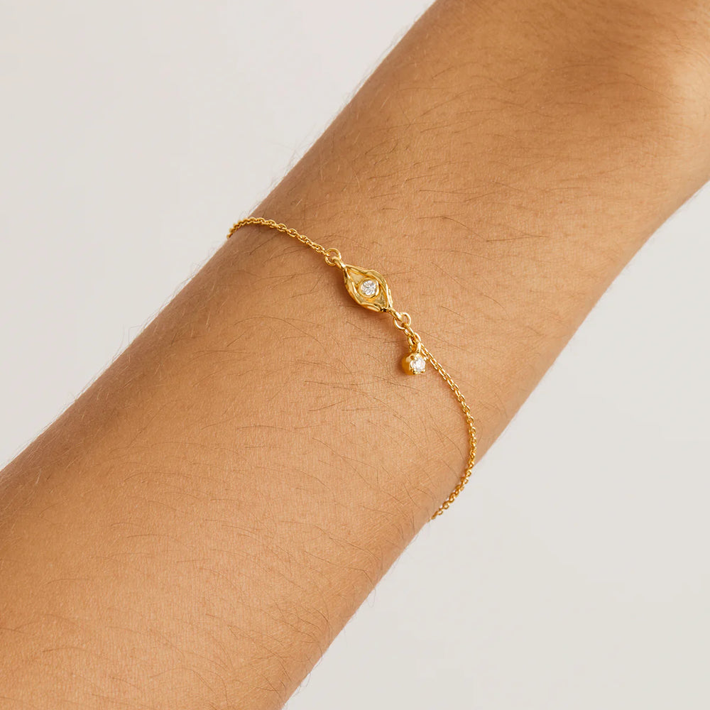 By Charlotte  - I am Protected Bracelet in Gold