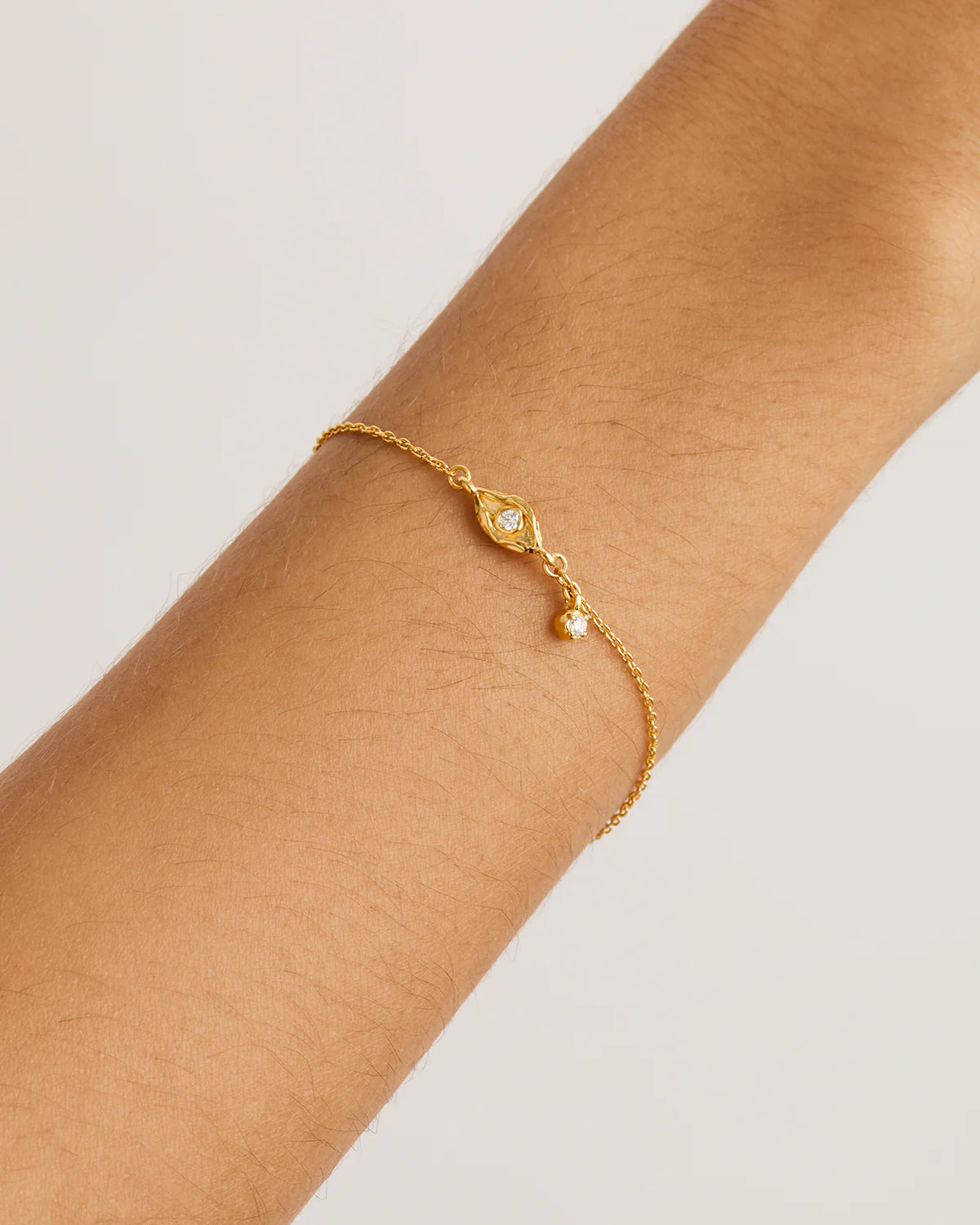 By Charlotte  - I am Protected Bracelet in Gold
