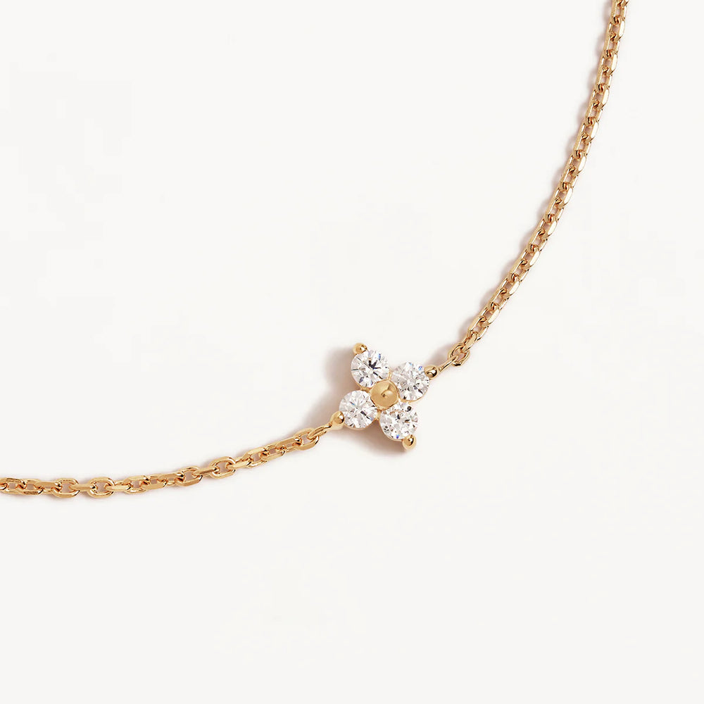 
                      
                        By Charlotte - Crystal Bloom Bracelet in Gold
                      
                    