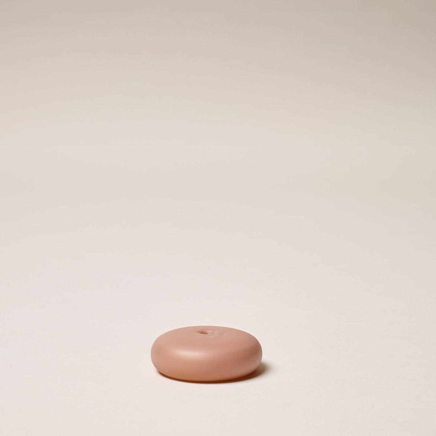 Frosted Glass Holder Small in Brown