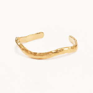 By Charlotte - Horizon Cuff Bracelet in Gold