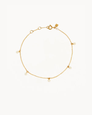 By Charlotte - 14k Gold Peace Lover Bracelet