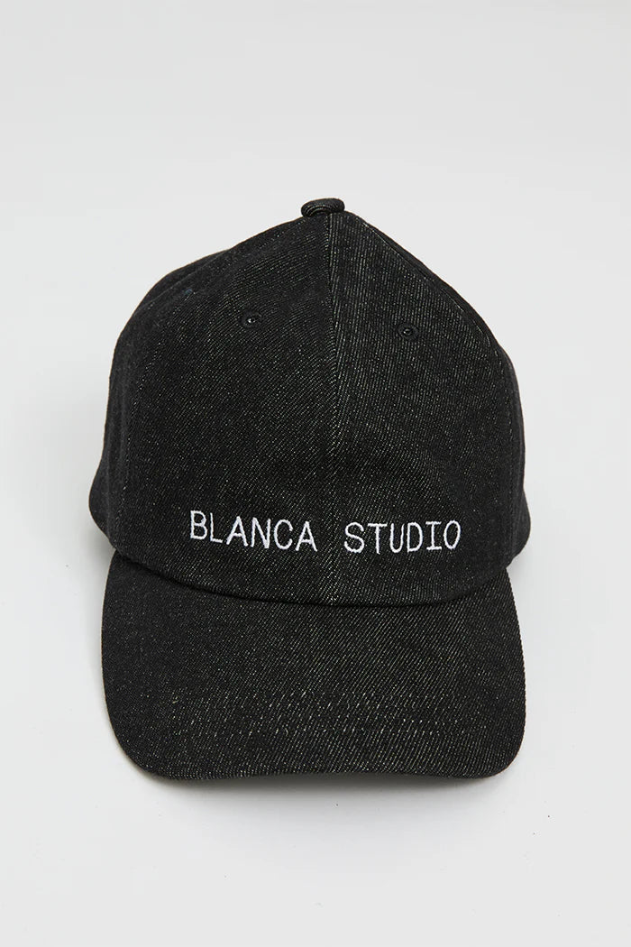 Blanca - Logo Cap in Black