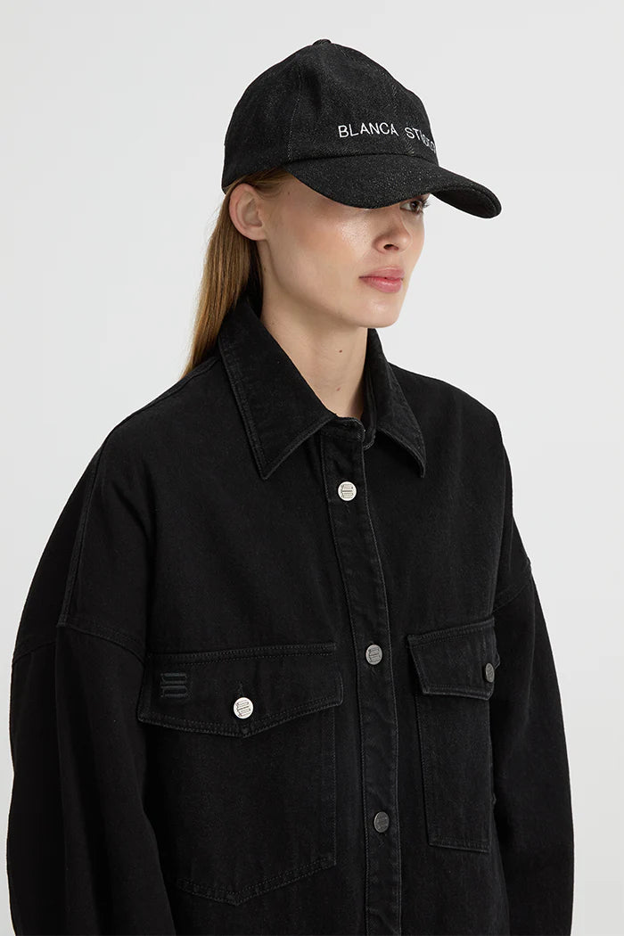 Blanca - Logo Cap in Black