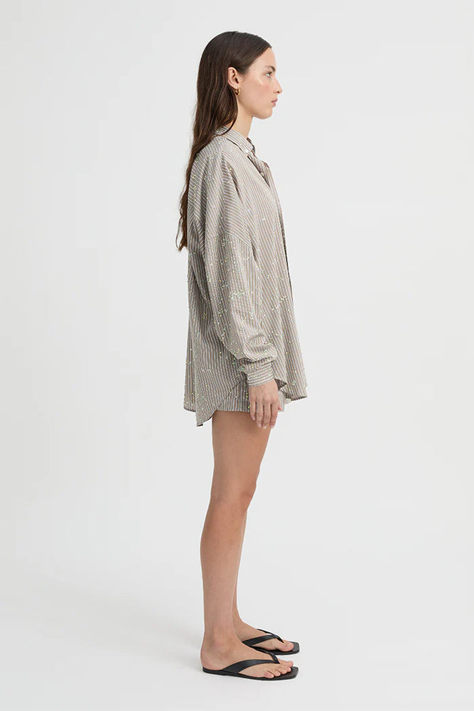 
                      
                        Blanca - Piper Shirt in Taupe
                      
                    