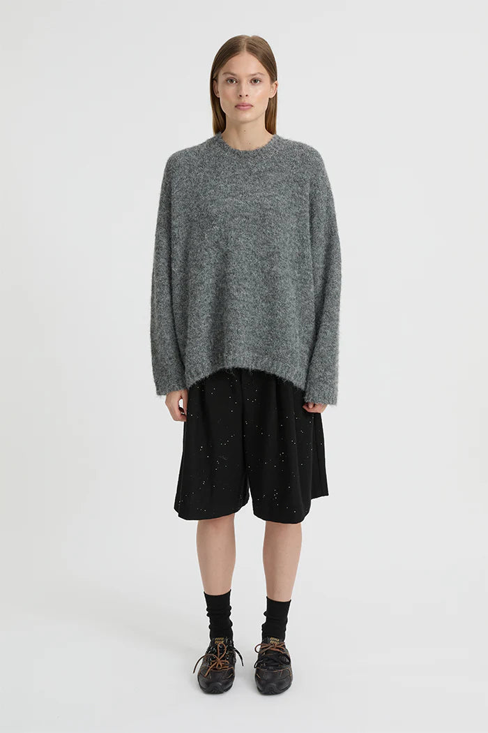 Blanca - Rosmunda Sweater in Charcoal