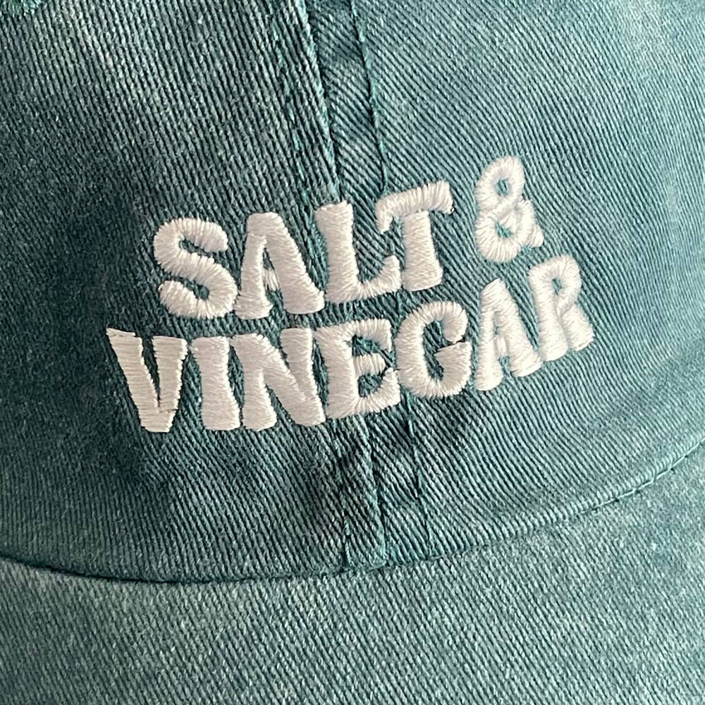 Salt and vinegar Baseball Cap Dad Hat deli gift shop chips