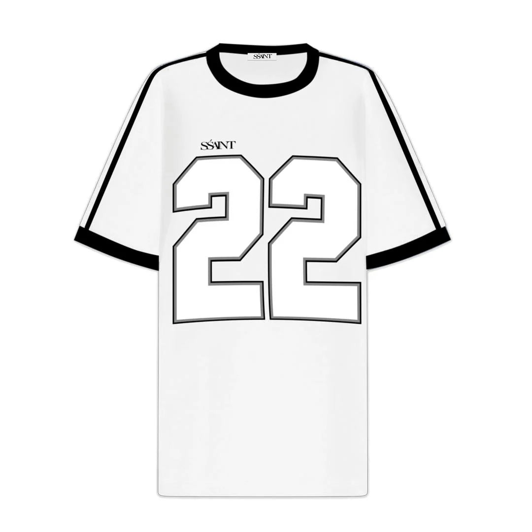 SSAINT - Twenty Two Tee in White